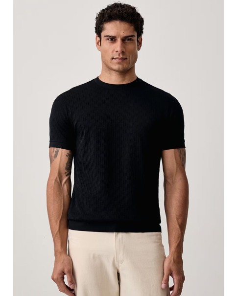 Ανδρική Knit Μπλούζα Karl Lagerfeld 755004 564203 690 T-SHIRTS Ανδρική Knit Μπλούζα Karl Lagerfeld 755004 564203 690 T-SHIRTS