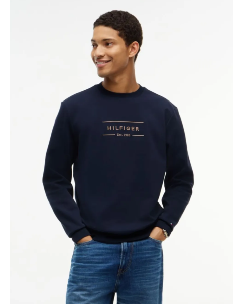 Ανδρικό Φούτερ Με Λογότυπο Και Intechno Πλέξη Tommy Hilfiger MW0MW44939 Navy ΦΟΥΤΕΡ & HOODIES Ανδρικό Φούτερ Με Λογότυπο Και Intechno Πλέξη Tommy Hilfiger MW0MW44939 Navy ΦΟΥΤΕΡ & HOODIES