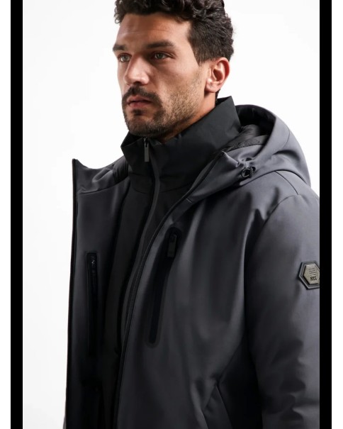 Ανδρικό ΗΟΟDED WATER REPPELANT+WINDPROOF SUPERIOR COMFORT Μπουφάν No Excess 29650951 ΜΠΟΥΦΑΝ Ανδρικό ΗΟΟDED WATER REPPELANT+WINDPROOF SUPERIOR COMFORT Μπουφάν No Excess 29650951 ΜΠΟΥΦΑΝ