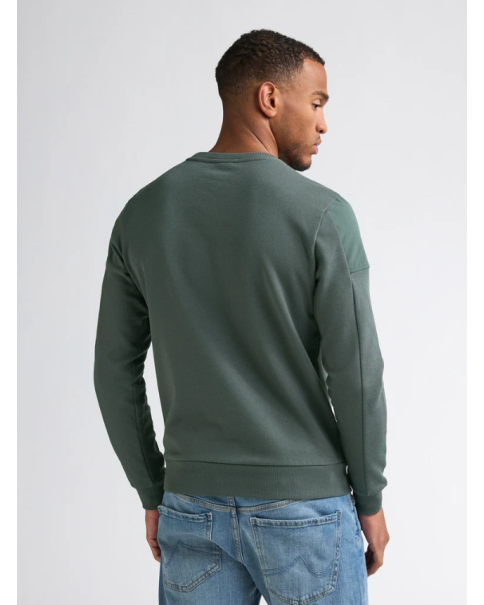 Ανδρική Φούτερ Μπλούζα Petrol M-3060-SWR322 SWEATSHIRTS & HOODIES Ανδρική Φούτερ Μπλούζα Petrol M-3060-SWR322 SWEATSHIRTS & HOODIES