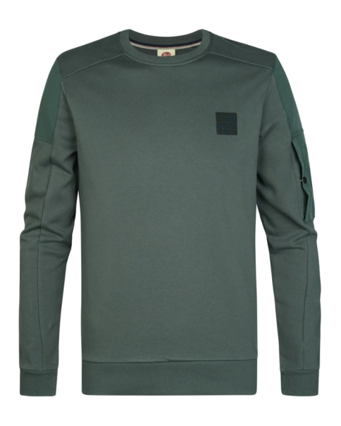 Ανδρική Φούτερ Μπλούζα Petrol M-3060-SWR322 SWEATSHIRTS & HOODIES Ανδρική Φούτερ Μπλούζα Petrol M-3060-SWR322 SWEATSHIRTS & HOODIES