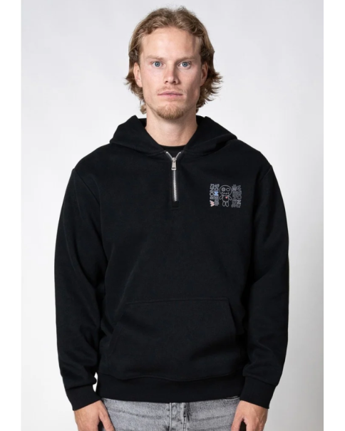 Ανδρικό Φούτερ με Zip Wrong Friends Nelson Wf1343 ΦΟΥΤΕΡ & HOODIES Ανδρικό Φούτερ με Zip Wrong Friends Nelson Wf1343 ΦΟΥΤΕΡ & HOODIES