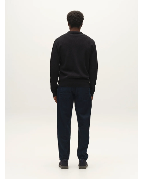 Ανδρικό Πλεκτό με V Gabba 12314 Blue Black ΠΛΕΚΤΑ Ανδρικό Πλεκτό με V Gabba 12314 Blue Black ΠΛΕΚΤΑ