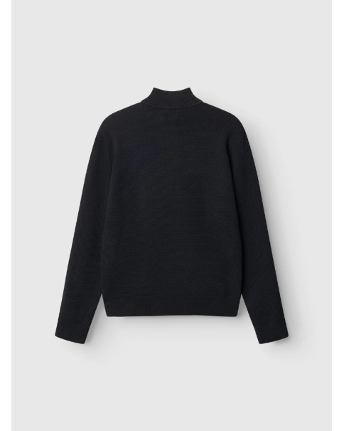 Ανδρικό Πλεκτό με Zip Gabba 12313 Blue Black ΠΛΕΚΤΑ Ανδρικό Πλεκτό με Zip Gabba 12313 Blue Black ΠΛΕΚΤΑ