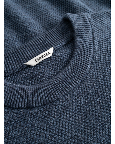 Ανδρικό Πλεκτό Gabba 12312 Blue Black ΠΛΕΚΤΑ Ανδρικό Πλεκτό Gabba 12312 Blue Black ΠΛΕΚΤΑ