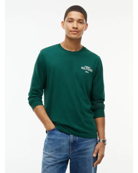 Ανδρική Μπλούζα Long Sleeve Tommy Hilfiger MW0MW44879 Ανδρική Μπλούζα Long Sleeve Tommy Hilfiger MW0MW44879