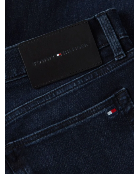 Ανδρικό Jean Παντελόνι Tommy Hilfiger Bleecker MW0MW45186 Blueblack Σε Slim Γραμμή Ανδρικό Jean Παντελόνι Tommy Hilfiger Bleecker MW0MW45186 Blueblack Σε Slim Γραμμή