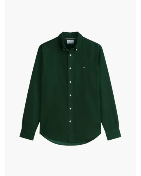 Ανδρικό Πουκάμισο Κοτλέ Tommy Hilfiger MW0MW40486 Green Ανδρικό Πουκάμισο Κοτλέ Tommy Hilfiger MW0MW40486 Green
