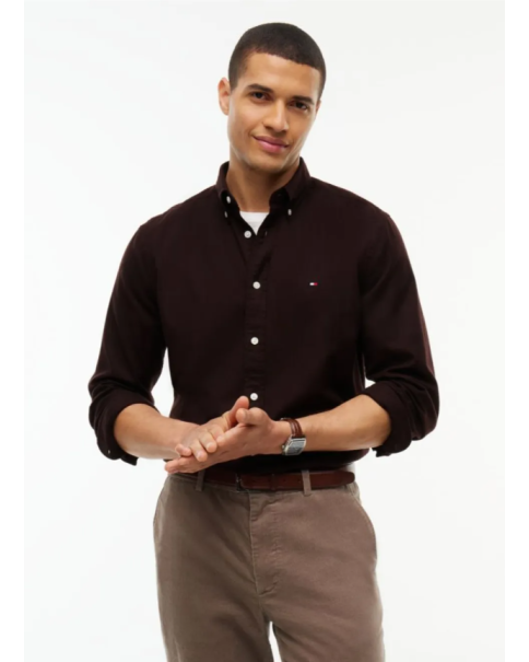 Ανδρικό Πουκάμισο Flannel Tommy Hilfiger MW0MW40469 Chocolat ΠΟΥΚΑΜΙΣΑ ΜΑΚΡΥ ΜΑΝΙΚΙ Ανδρικό Πουκάμισο Flannel Tommy Hilfiger MW0MW40469 Chocolat ΠΟΥΚΑΜΙΣΑ ΜΑΚΡΥ ΜΑΝΙΚΙ