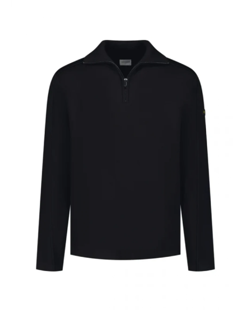 Ανδρικό Πουλόβερ Half Zip No Excess 33210920 Black ΠΛΕΚΤΑ Ανδρικό Πουλόβερ Half Zip No Excess 33210920 Black ΠΛΕΚΤΑ
