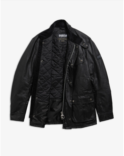 Ανδρικό Μπουφάν Κερωμένο Barbour Wax MWX0337BK91 Black Ανδρικό Μπουφάν Κερωμένο Barbour Wax MWX0337BK91 Black