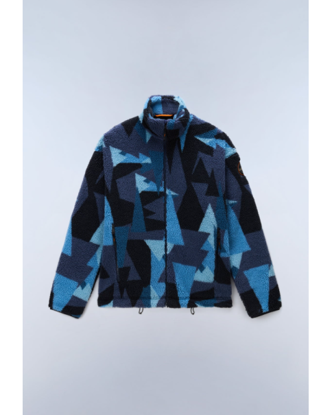 Ανδρικό Fleece Jacket Napapijri NP0A8AO4FXJ1 Ανδρικό Fleece Jacket Napapijri NP0A8AO4FXJ1