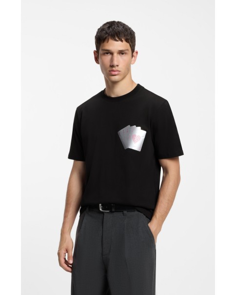 Ανδρικό T-shirt HUGO Dahr 50568696 T-SHIRTS Ανδρικό T-shirt HUGO Dahr 50568696 T-SHIRTS