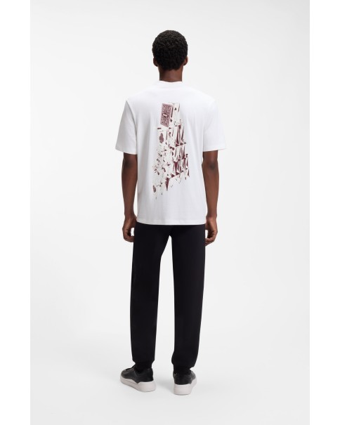 Ανδρικό T-shirt HUGO Doudi 50568720 T-SHIRTS Ανδρικό T-shirt HUGO Doudi 50568720 T-SHIRTS