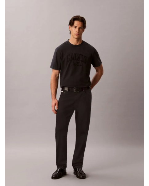 Ανδρικό Μαύρο Jean Παντελόνι Calvin Klein Jeans LV04RH907G Taper Ανδρικό Μαύρο Jean Παντελόνι Calvin Klein Jeans LV04RH907G Taper