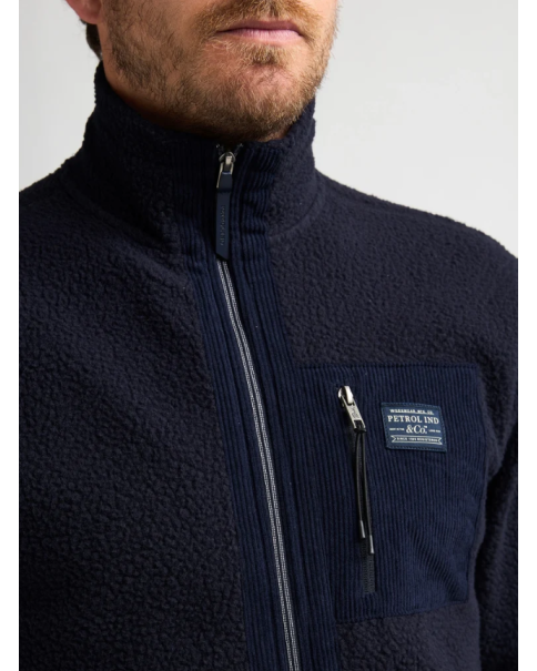 Ανδρική Ζακέτα FLEECE Petrol M-3060-SWH332 ΖΑΚΕΤΕΣ Ανδρική Ζακέτα FLEECE Petrol M-3060-SWH332 ΖΑΚΕΤΕΣ