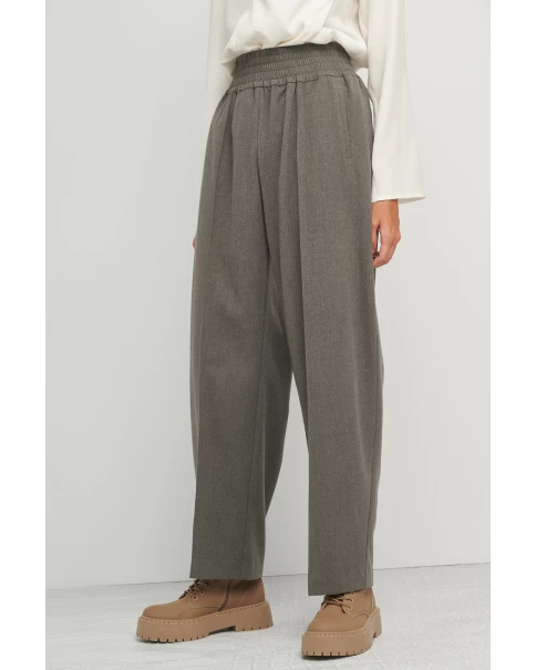 Γυναικείο Ζεστό Παντελόνι με λάστιχο Black&black W22B2104 Γυναικείο Ζεστό Παντελόνι με λάστιχο Black&black W22B2104