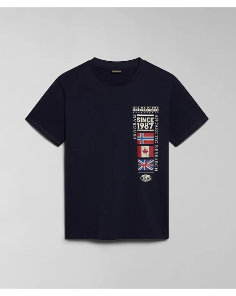 Ανδρικό T-shirt Napapijri S-TURIN 1 NP0A4HQG1761 T-SHIRTS Ανδρικό T-shirt Napapijri S-TURIN 1 NP0A4HQG1761 T-SHIRTS