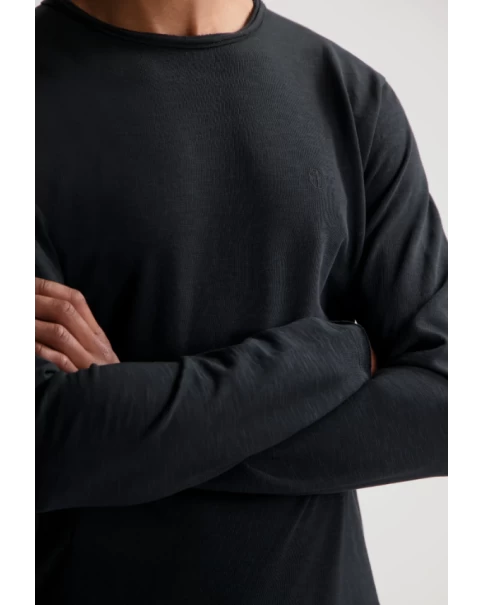 Ανδρική Βαμβακερή Μπλούζα DSTREZZED Newman 220018 T-SHIRTS LONG SLEEVE Ανδρική Βαμβακερή Μπλούζα DSTREZZED Newman 220018 T-SHIRTS LONG SLEEVE