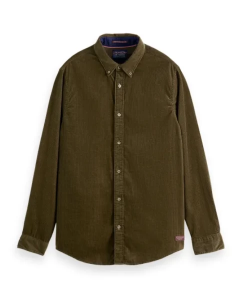 Ανδρικό Πουκάμισο Κοτλέ SCOTCH & SODA 169061 Ανδρικό Πουκάμισο Κοτλέ SCOTCH & SODA 169061