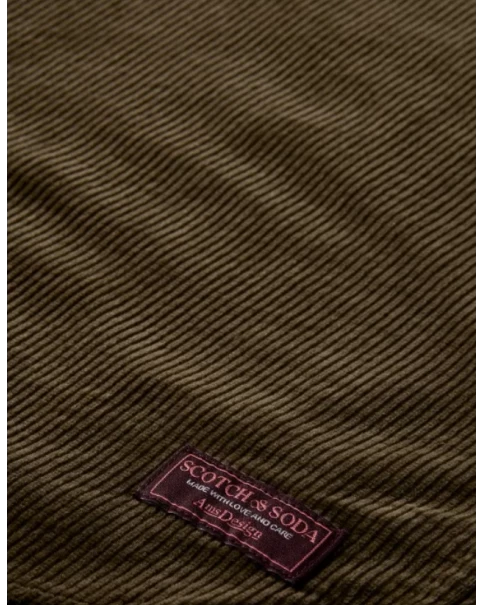 Ανδρικό Πουκάμισο Κοτλέ SCOTCH & SODA 169061 Ανδρικό Πουκάμισο Κοτλέ SCOTCH & SODA 169061