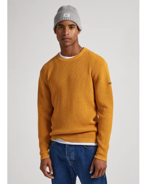 Ανδρικό Πλεκτό Pepe Jeans PM702359 Yellow Ανδρικό Πλεκτό Pepe Jeans PM702359 Yellow