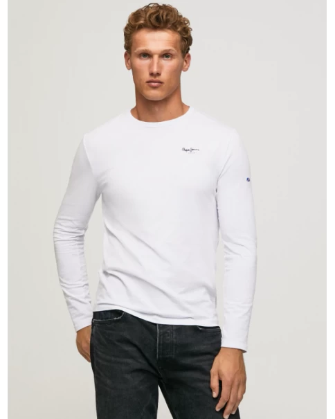 Μπλούζα με Μακρύ Μανίκι Pepe Jeans PM508211 Μπλούζα με Μακρύ Μανίκι Pepe Jeans PM508211