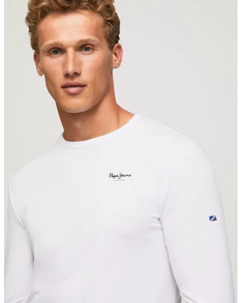 Μπλούζα με Μακρύ Μανίκι Pepe Jeans PM508211 Μπλούζα με Μακρύ Μανίκι Pepe Jeans PM508211