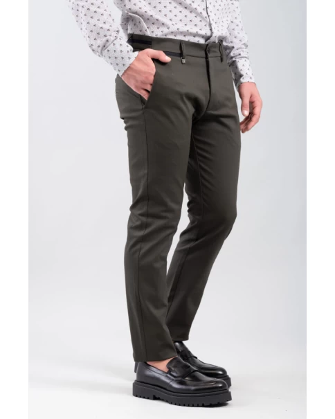Παντελόνι Chino Como 500-2425 Vittorio Black/olive ΠΑΝΤΕΛΟΝΙΑ ΥΦΑΣΜΑ Παντελόνι Chino Como 500-2425 Vittorio Black/olive ΠΑΝΤΕΛΟΝΙΑ ΥΦΑΣΜΑ