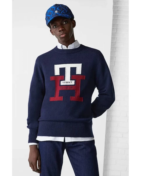 Ανδρικό Πουλόβερ Tommy Hilfiger MW0MW28045 Ανδρικό Πουλόβερ Tommy Hilfiger MW0MW28045