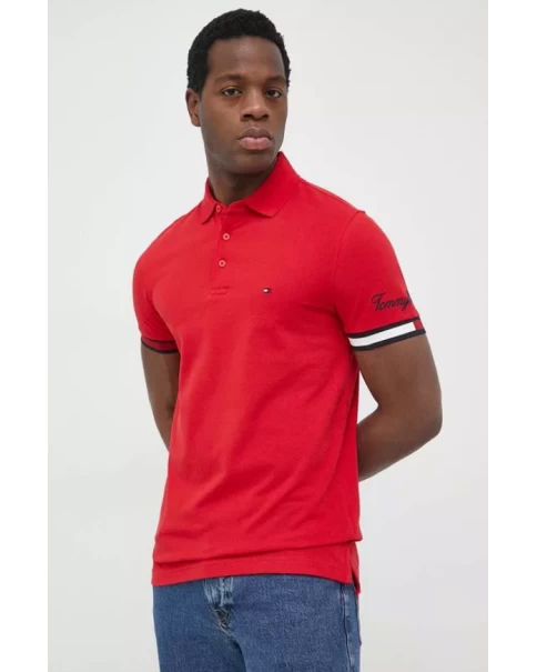 Ανδρική Μπλούζα Πόλο Tommy Hilfiger MW0MW30764 ΜΠΛΟΥΖΕΣ POLO Ανδρική Μπλούζα Πόλο Tommy Hilfiger MW0MW30764 ΜΠΛΟΥΖΕΣ POLO
