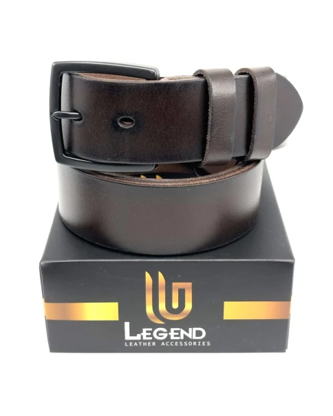 Ανδρική Δερμάτινη Ζώνη Legend L-212 Brown