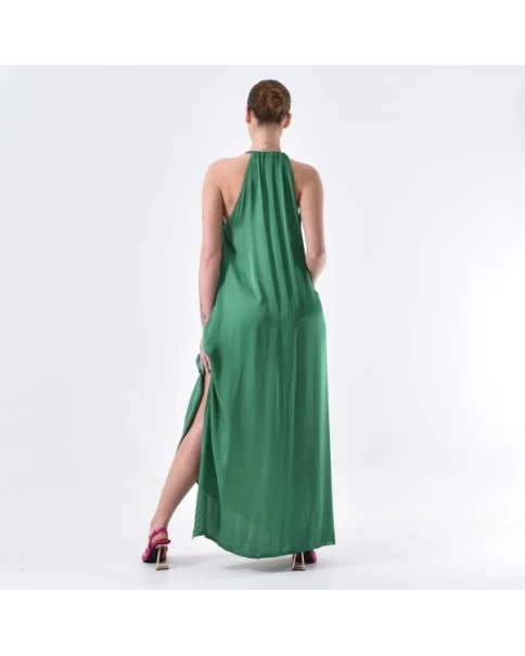 Φόρεμα Maxi Σατέν patere e pathos P2313924 Φόρεμα Maxi Σατέν patere e pathos P2313924