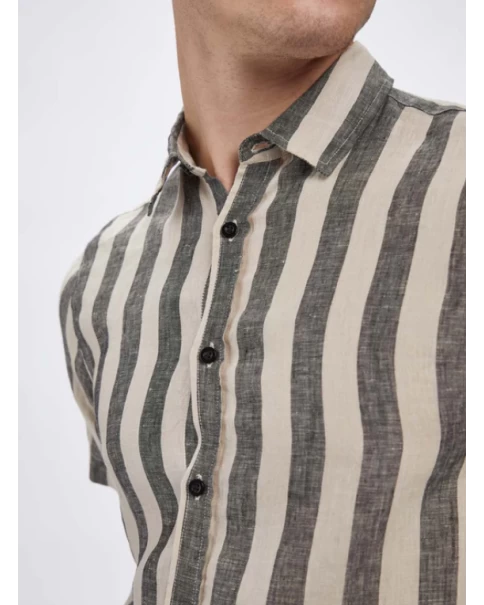 Ανδρικό Πουκάμισο Gabba Seoul Big Stripes 10285 ΠΟΥΚΑΜΙΣΑ ΚΟΝΤΟ ΜΑΝΙΚΙ Ανδρικό Πουκάμισο Gabba Seoul Big Stripes 10285 ΠΟΥΚΑΜΙΣΑ ΚΟΝΤΟ ΜΑΝΙΚΙ