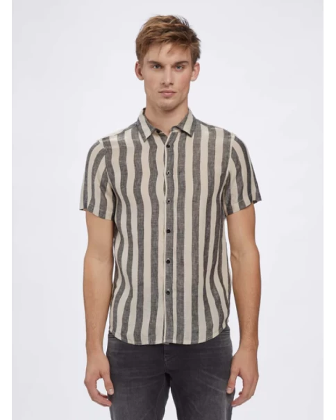 Ανδρικό Πουκάμισο Gabba Seoul Big Stripes 10285