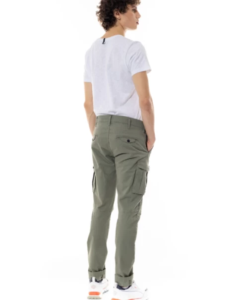 Ανδρικό Cargo Παντελόνι Cover CESAR T018-26 KHAKI CARGO Ανδρικό Cargo Παντελόνι Cover CESAR T018-26 KHAKI CARGO