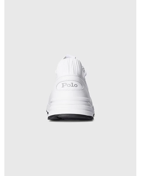 Ανδρικά Λευκά Αθλητικά Polo Ralph Lauren TRKSTR200II 809891760002 Ανδρικά Λευκά Αθλητικά Polo Ralph Lauren TRKSTR200II 809891760002