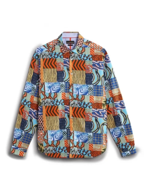 Ανδρικό Print Πουκάμισο Napapijri G-Courma