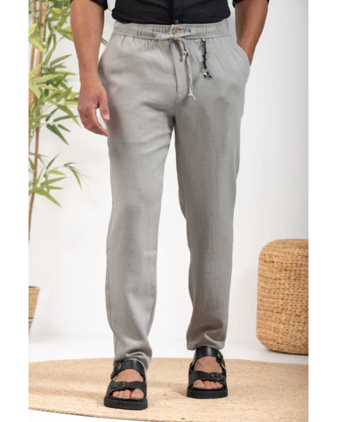 Ανδρικό Λινό Παντελόνι ISLAND 500-22 Vittorio TROUSERS Ανδρικό Λινό Παντελόνι ISLAND 500-22 Vittorio TROUSERS