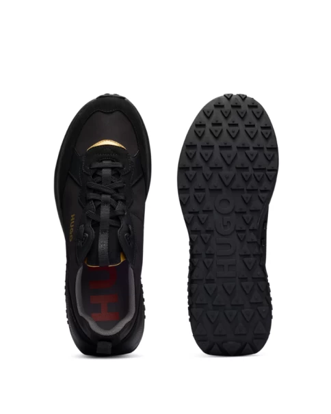 Ανδρικά Μαύρα Αθλητικά Παπούτσια HUGO Kane Runn 50504379 TRAINERS Ανδρικά Μαύρα Αθλητικά Παπούτσια HUGO Kane Runn 50504379 TRAINERS