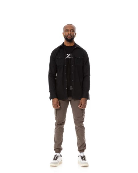 Ανδρικό Cargo Παντελόνι Cover New Army Brown T0190-27 CARGO Ανδρικό Cargo Παντελόνι Cover New Army Brown T0190-27 CARGO