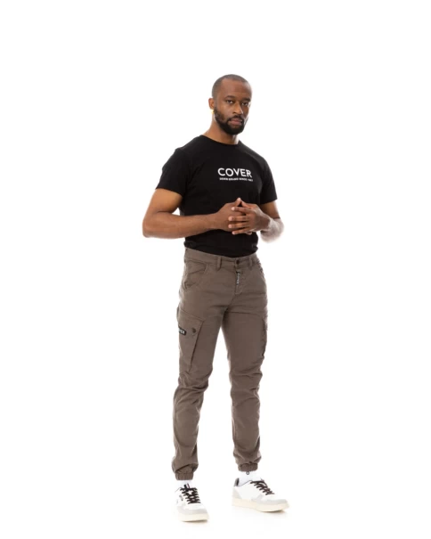 Ανδρικό Cargo Παντελόνι Cover New Army Brown T0190-27 CARGO Ανδρικό Cargo Παντελόνι Cover New Army Brown T0190-27 CARGO