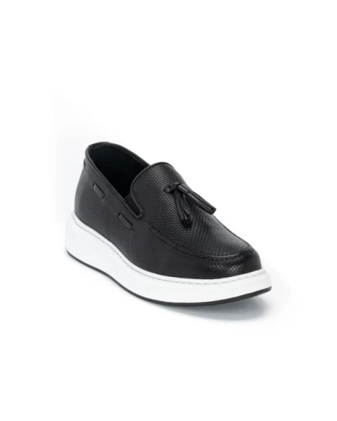 Ανδρικά Δερμάτινα Παπούτσια Fenomilano 2916 black