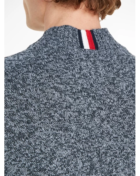 Ανδρικό Πουλόβερ Tommy Hilfiger MW0MW33101 grey ΠΛΕΚΤΑ