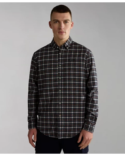 Ανδρικό Πουκάμισο Napapijri G-Trekking NP0A4HF7CAQ1 LONG SLEEVE SHIRTS Ανδρικό Πουκάμισο Napapijri G-Trekking NP0A4HF7CAQ1 LONG SLEEVE SHIRTS