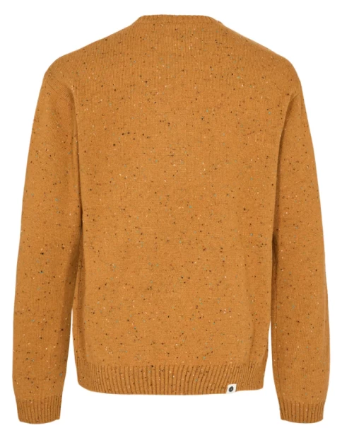 Ανδρικό Μάλλινο Πουλόβερ Anerkjendt Akkarl Nep Yarn 901365 Wood KNITWEAR Ανδρικό Μάλλινο Πουλόβερ Anerkjendt Akkarl Nep Yarn 901365 Wood KNITWEAR