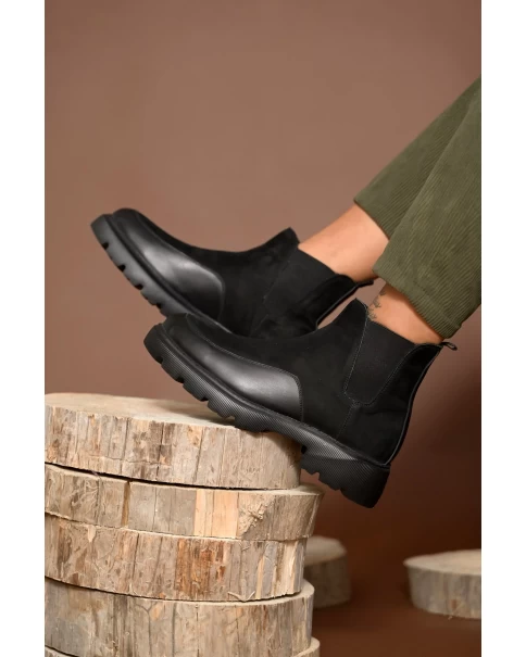 Ανδρικά Δερμάτινα Μποτάκια Fenomilano 2326 Ανδρικά Δερμάτινα Μποτάκια Fenomilano 2326