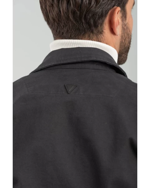 Ανδρικό Overshirt Vittorio 300-2324-James ASPHALT OVERSHIRT Ανδρικό Overshirt Vittorio 300-2324-James ASPHALT OVERSHIRT