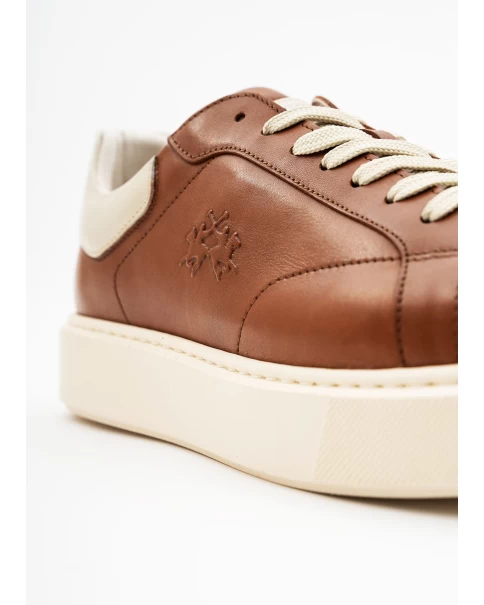 Ανδρικά Δερμάτινα Παπούτσια La Martina LFM241.001.3120 CASUAL-SNEAKERS Ανδρικά Δερμάτινα Παπούτσια La Martina LFM241.001.3120 CASUAL-SNEAKERS