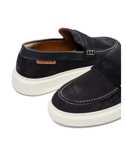 Ανδρικά Μοκασίνια Suede AMBITIOUS 13221A-1320AM LOAFERS Ανδρικά Μοκασίνια Suede AMBITIOUS 13221A-1320AM LOAFERS